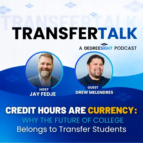 TransferTalk episode 27 cover: The Future Student Is Already Here