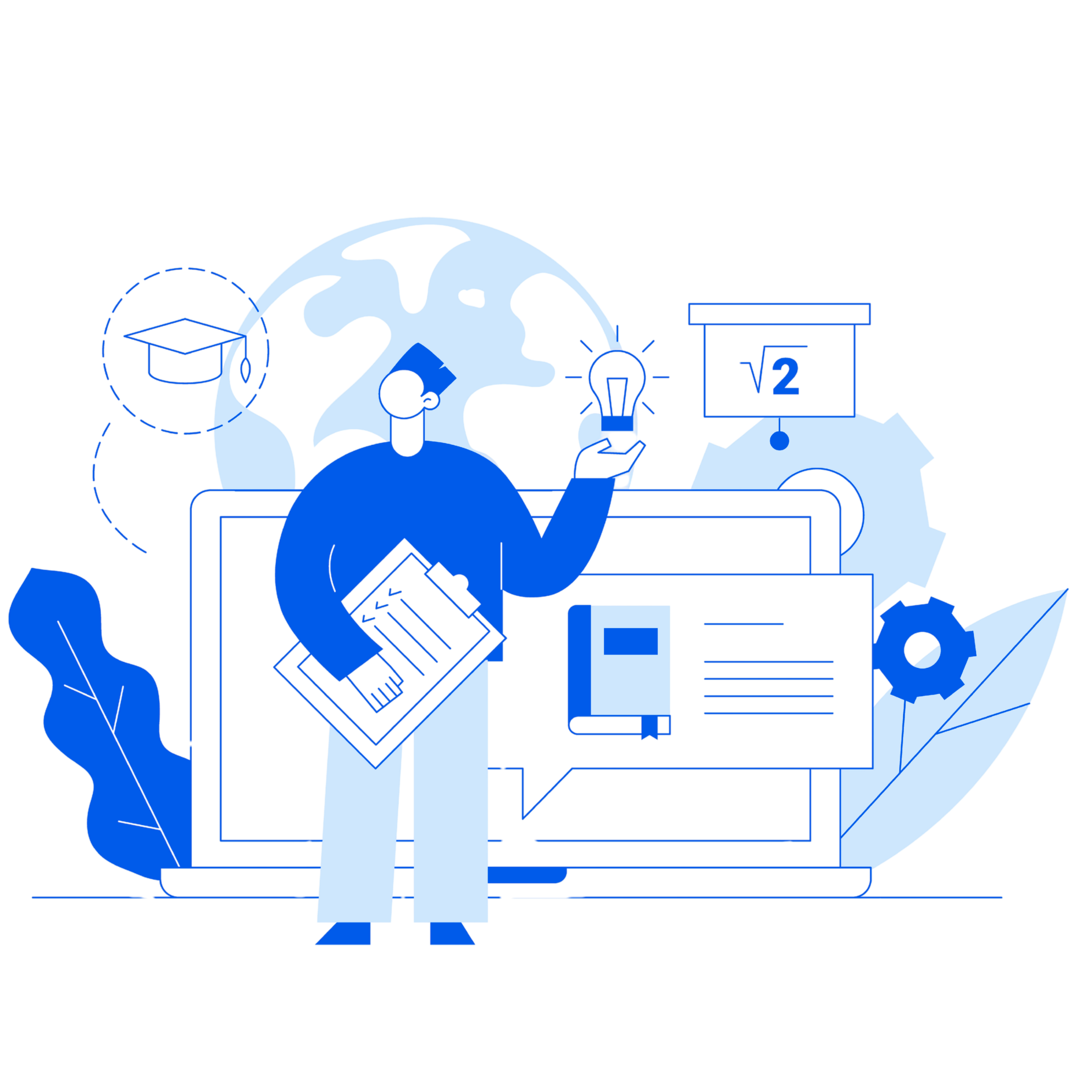 Strategic dashboard overview of enrollment management in higher education