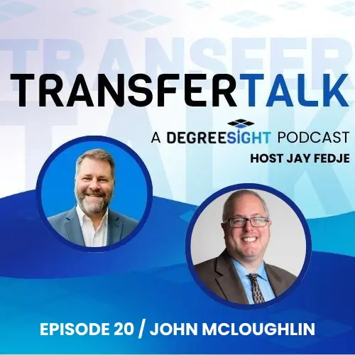 John McLoughlin discusses future-of-work strategy and modular credentials at NYU SPS on TransferTalk.